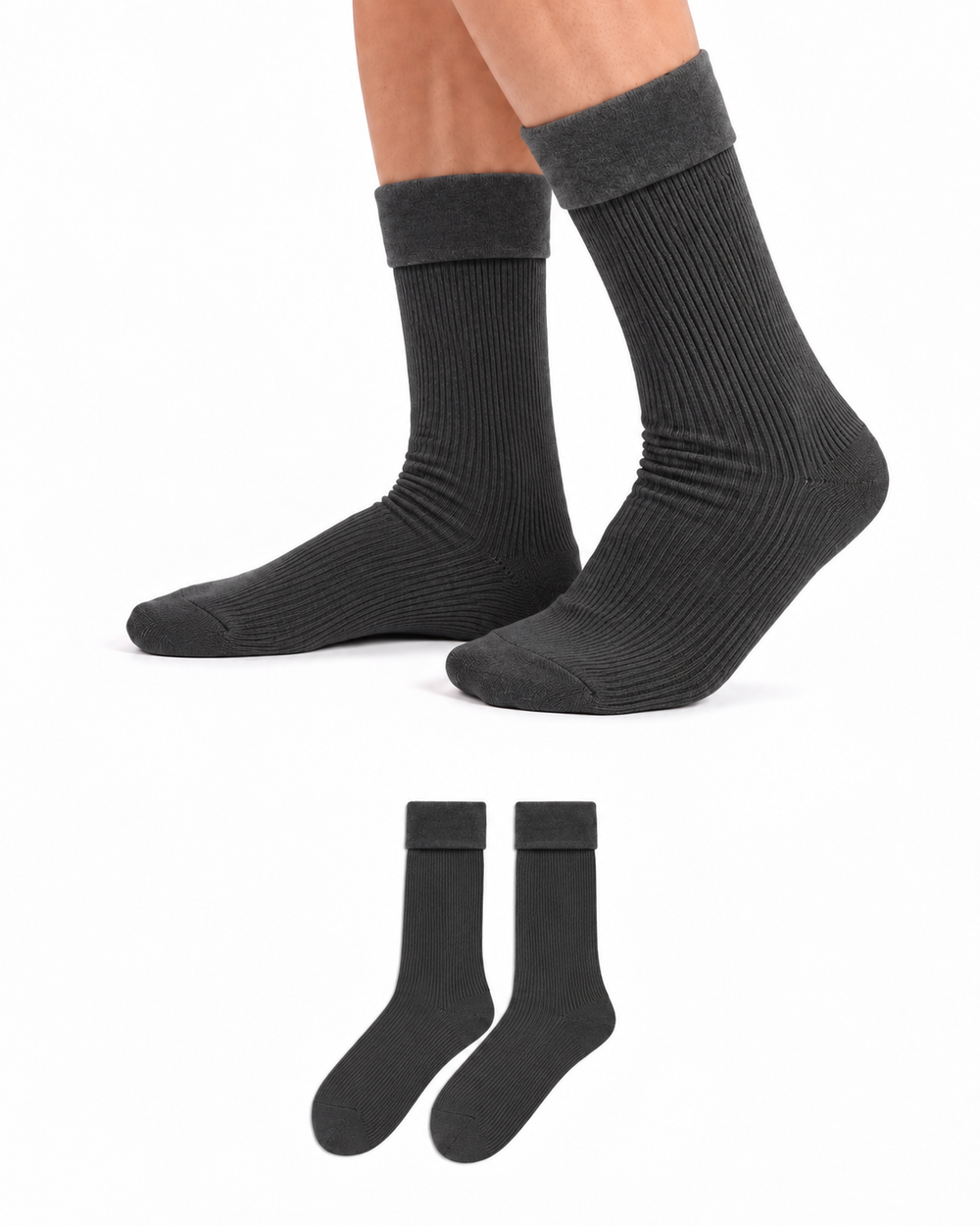 Men's Woolen Socks - Pack of 2, Men's Socks, Chase Value, Chase Value