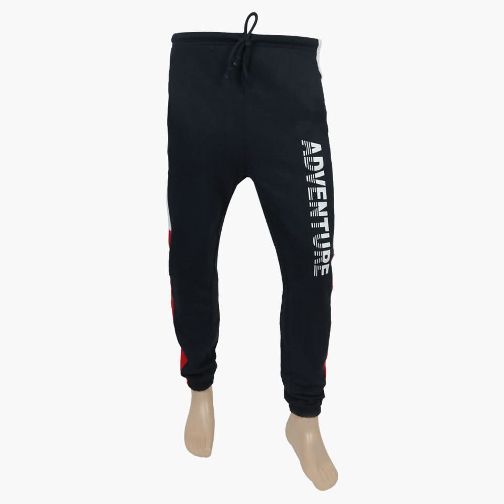 Men's Terry Trouser - Navy Blue, Men's Nightwear, Chase Value, Chase Value
