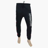 Men's Terry Trouser - Navy Blue, Men's Nightwear, Chase Value, Chase Value