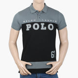 Men's Half Sleeves Polo T-Shirt - Grey, Men's T-Shirts & Polos, Chase Value, Chase Value