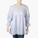 Women's Western Top - Blue, Women T-Shirts & Tops, Chase Value, Chase Value