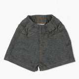 Newborn Boy Denim Short - Grey, Newborn Boys Shorts & Pants, Chase Value, Chase Value