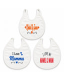 Valuables Newborn Baby Bibs - Medium