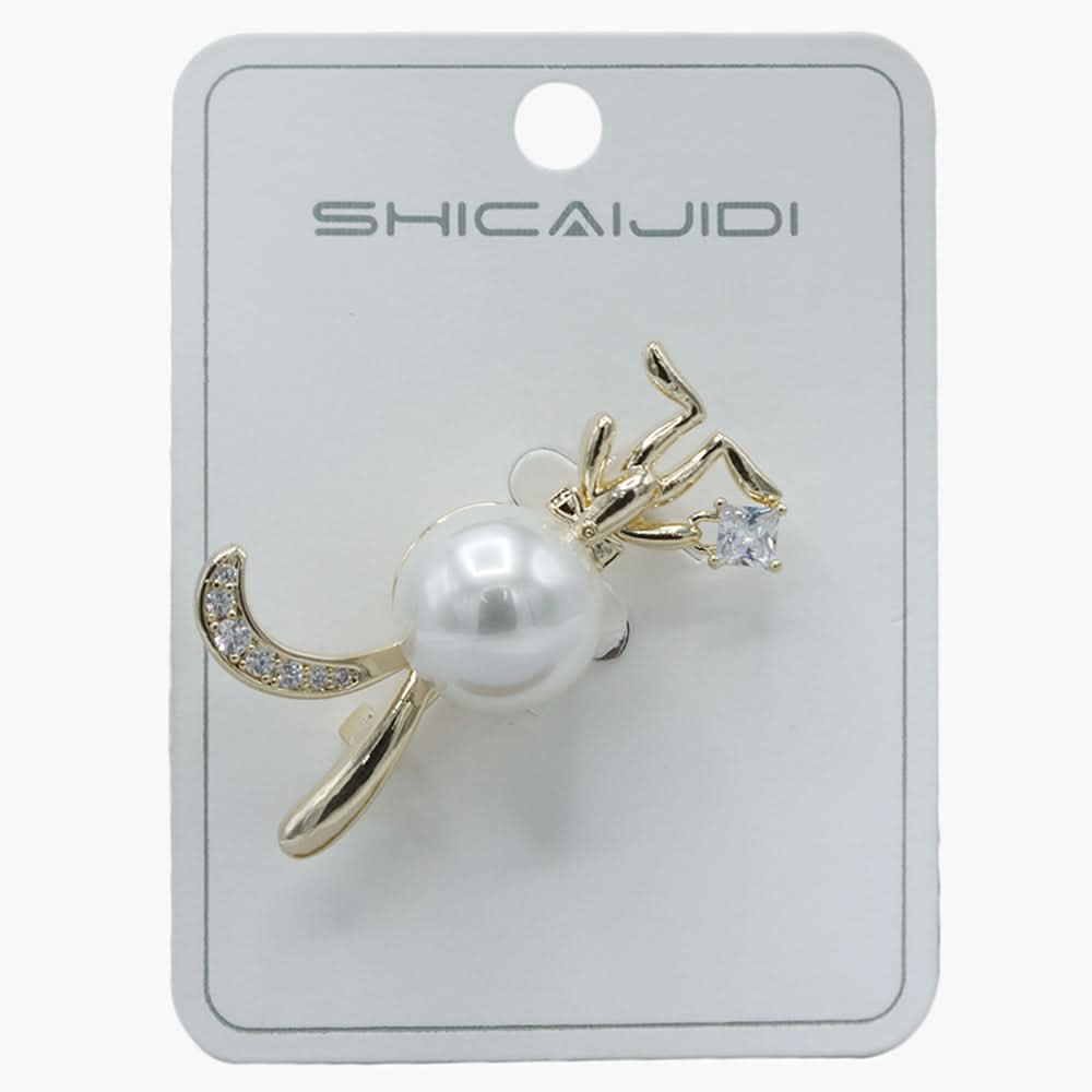 Broaches - Golden, Women Scarf Pins & Brooches, Chase Value, Chase Value