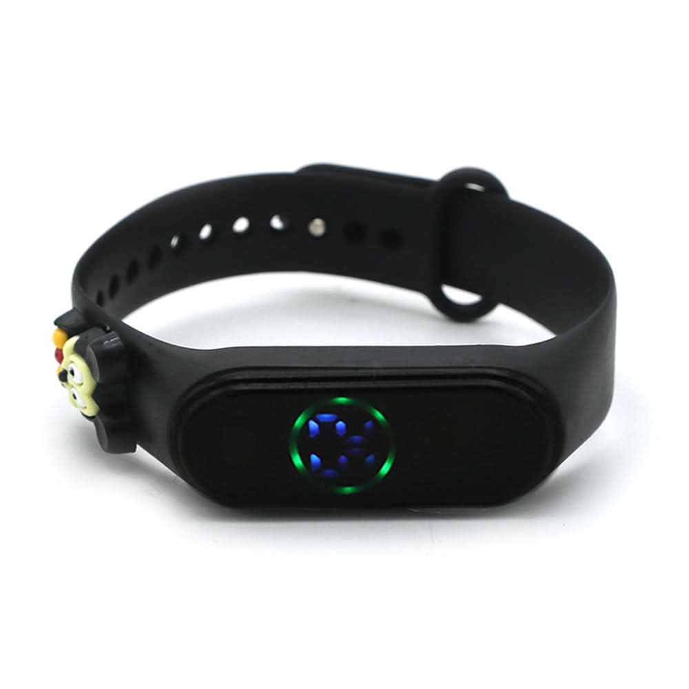 LED Band Sticker Watch - Black, Girls Watches, Chase Value, Chase Value