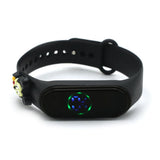 LED Band Sticker Watch - Black, Girls Watches, Chase Value, Chase Value