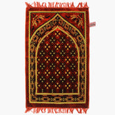 Ja-E-Namaz Prayer Mat - Rust, Prayer Accessories Collection, Chase Value, Chase Value