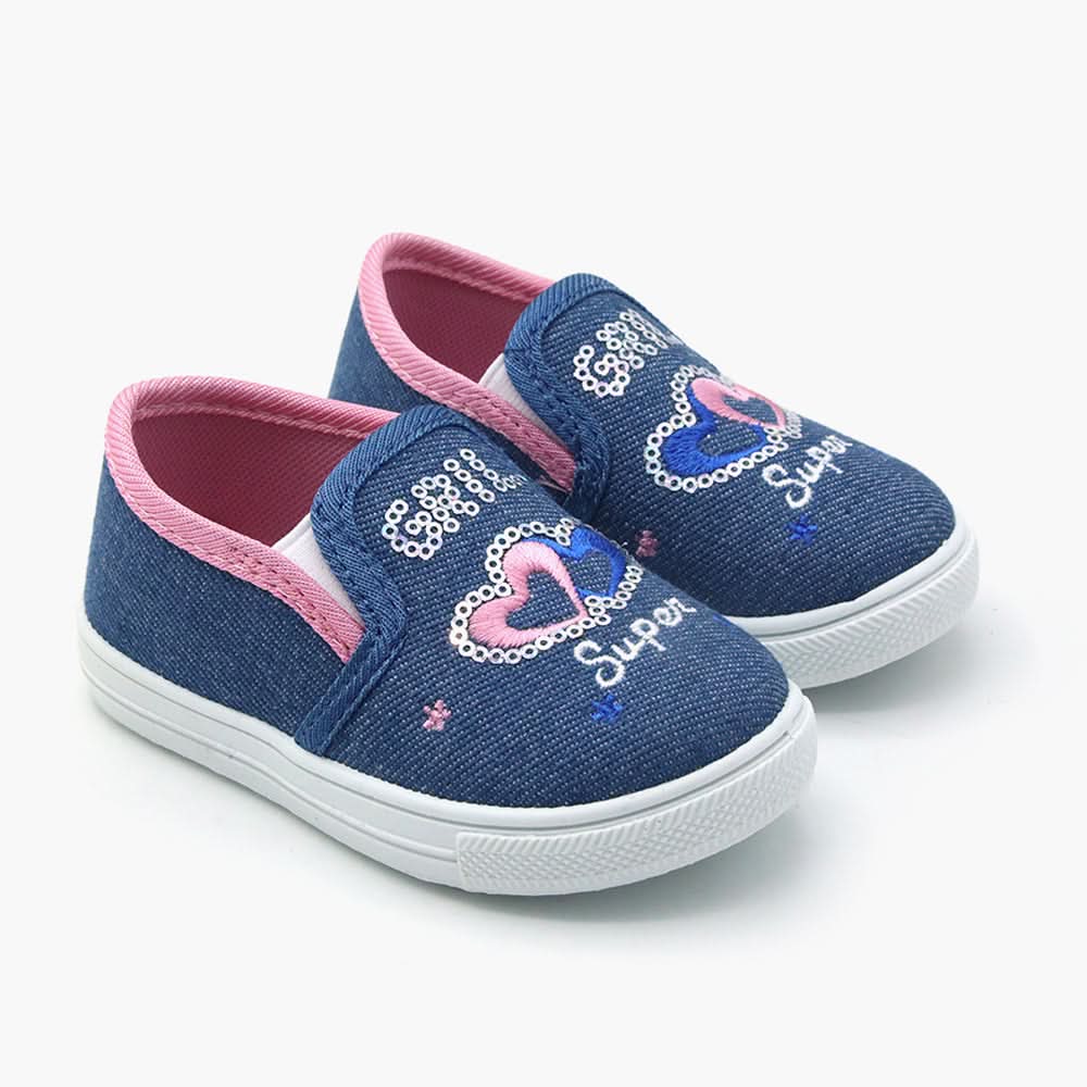 Girls Canvas Shoes - Pink, Girls Sneakers & Shoes, Chase Value, Chase Value