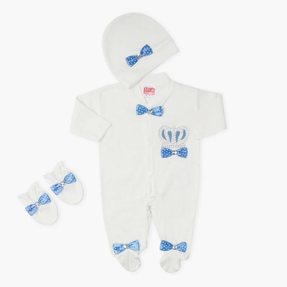 Newborn Gift Set Romper - Blue, Newborn Gift Set, Chase Value, Chase Value