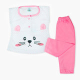 Newborn Girls Full Sleeves Suit - Pink, Newborn Girls Winterwear, Chase Value, Chase Value