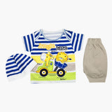 Newborn Boys Gift Set 05 Pcs - Blue, Newborn Gift Set, Chase Value, Chase Value