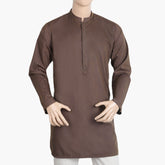 Eminent Men's Trim Fit Kurta - Dark Brown, Men's Kurtas, Eminent, Chase Value