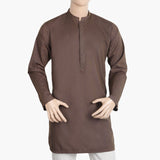 Eminent Men's Trim Fit Kurta - Dark Brown, Men's Kurtas, Eminent, Chase Value
