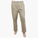 Men's Cotton Dress Pant - Beige, Men's Casual Pants & Jeans, Chase Value, Chase Value