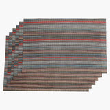 Table Mat Pack Of 6 - Multi, Mats, Chase Value, Chase Value