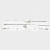 Women's Bracelet Pack Of 3 - Silver, Women Bangles & Bracelets, Chase Value, Chase Value