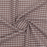 Men's Cotton Shirting Fabric - Brown, Men's Unstitched Fabric, Chase Value, Chase Value