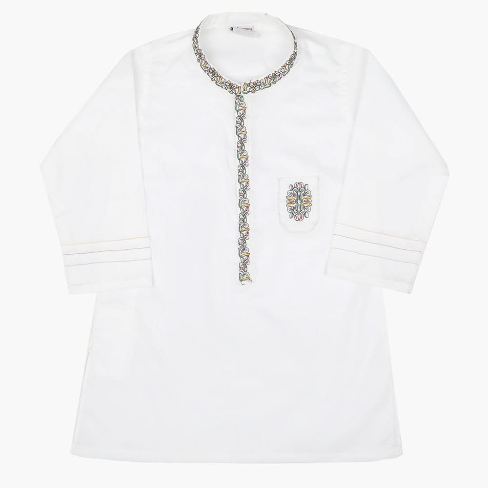 Boys Shalwar Suit - White, Boys Shalwar Kameez, Chase Value, Chase Value