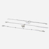 Women's Bracelet Pack Of 3 - Silver, Women Bangles & Bracelets, Chase Value, Chase Value