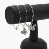 Women's Bracelet Pack Of 3 - Silver, Women Bangles & Bracelets, Chase Value, Chase Value