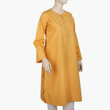 Women's Plain Kurti - Yellow, Women Ready Kurtis, Chase Value, Chase Value