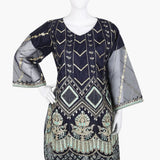 Women's Fancy 3Pcs Suit - Navy Blue, Women Shalwar Suits, Chase Value, Chase Value