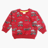 Newborn Boys Full Sleeves T-Shirt - Maroon, Newborn Boys Winterwear, Chase Value, Chase Value