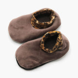 Kids Velvet Sock - Dark Brown, Boys Socks, Chase Value, Chase Value