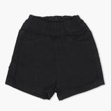 Newborn Boy Denim Short - Black, Newborn Boys Shorts & Pants, Chase Value, Chase Value