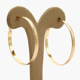 Women's Ear Hoops - Golden, Women Earrings & Tops, Chase Value, Chase Value