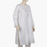 Women's Plain Kurti - White, Women Ready Kurtis, Chase Value, Chase Value