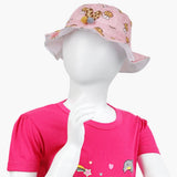 Girls Floppy Cap - Peach, Girls Caps & Hats, Chase Value, Chase Value