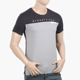 Men's Half Sleeves T-Shirt - Dark Purple, Men's T-Shirts & Polos, Chase Value, Chase Value