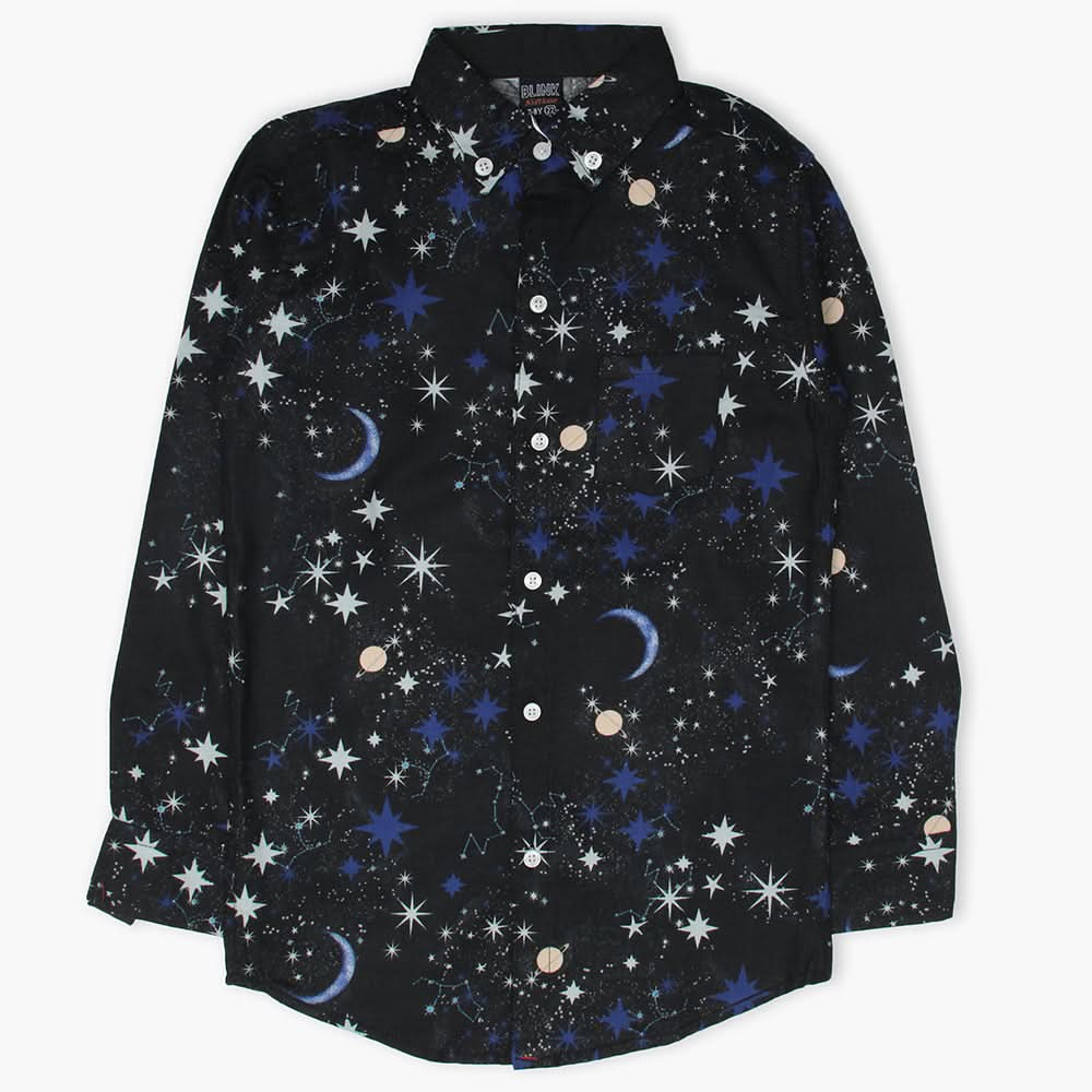 Boys Full Sleeves Shirt - Black, Boys Shirts, Chase Value, Chase Value