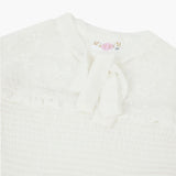 Girls Woven Top - White, Girls Tops, Chase Value, Chase Value