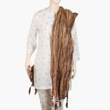 Women's Jamawar Dupatta - Brown, Women Dupatta, Chase Value, Chase Value