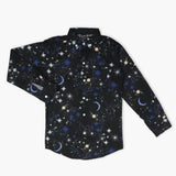 Boys Full Sleeves Shirt - Black, Boys Shirts, Chase Value, Chase Value