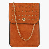 Women's Mobile Pouch - Brown, Women Clutches, Chase Value, Chase Value