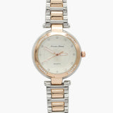 Women's Fancy Wrist Watch - Golden Silver, Women Watches, Chase Value, Chase Value