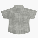 Boys Half Sleeves Casual Shirt - Light Grey, Boys Shirts, Chase Value, Chase Value