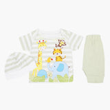 Newborn Boys Gift Set 05 Pcs - Green, Newborn Gift Set, Chase Value, Chase Value