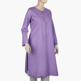 Women's Plain Kurti - Purple, Women Ready Kurtis, Chase Value, Chase Value