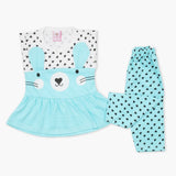 Newborn Girls Full Sleeves Suit - Sky Blue, Newborn Girls Winterwear, Chase Value, Chase Value