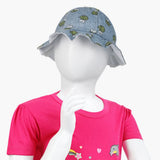 Girls Floppy Cap - Steel Blue, Girls Caps & Hats, Chase Value, Chase Value