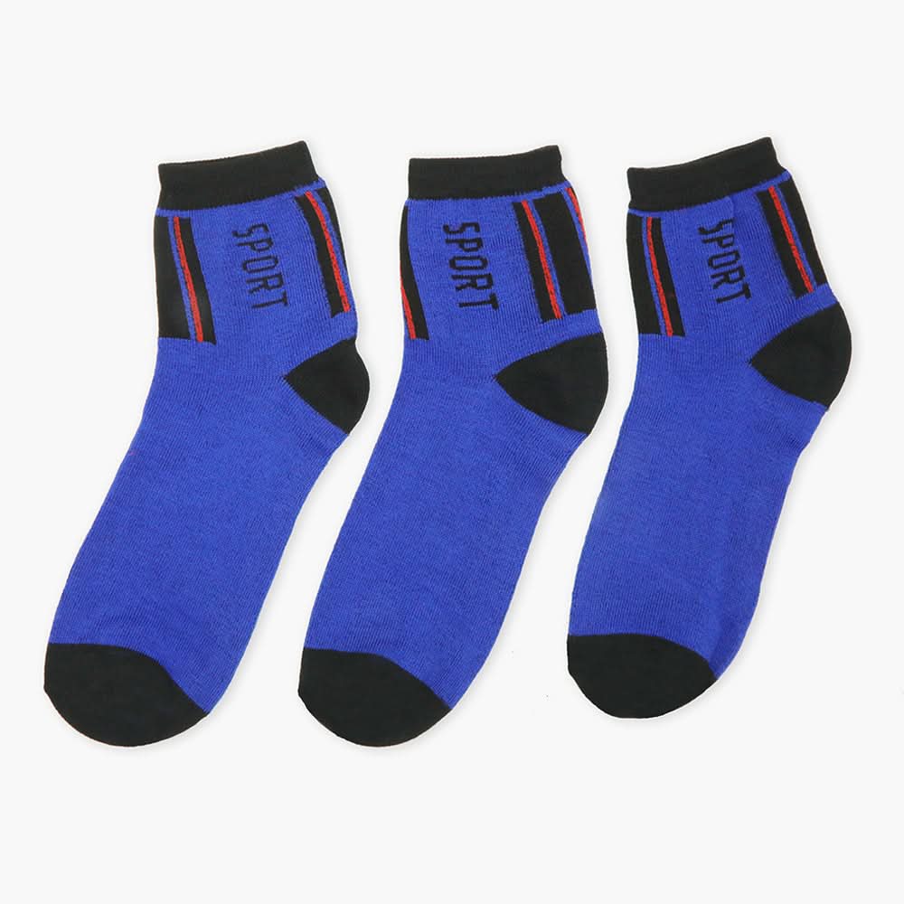 Men’s Loafer Sock Pack of 3, Men's Socks, Chase Value, Chase Value