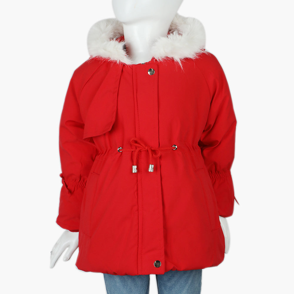 Girls Jacket - Red, Girls Jackets, Chase Value, Chase Value