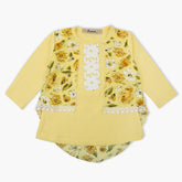 Girls Full Sleeves T-Shirt - Yellow, Girls T-Shirts, Chase Value, Chase Value