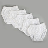 Boys Underwear Pack Of 5 - White, Boys Underwear, Chase Value, Chase Value