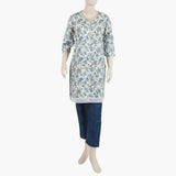 Women's Printed Lawn 2Pcs Suit - Multi Color, Women Shalwar Suits, Chase Value, Chase Value