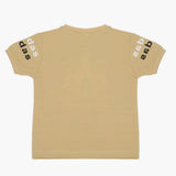Boys Half Sleeves T-Shirt - Beige, Boys T-Shirts, Chase Value, Chase Value